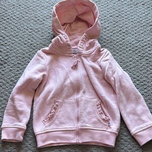 Primark Pale Pink Hooded Zip-Up Sweatshirt